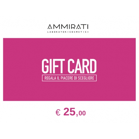 GIFT CARD 25 EURO